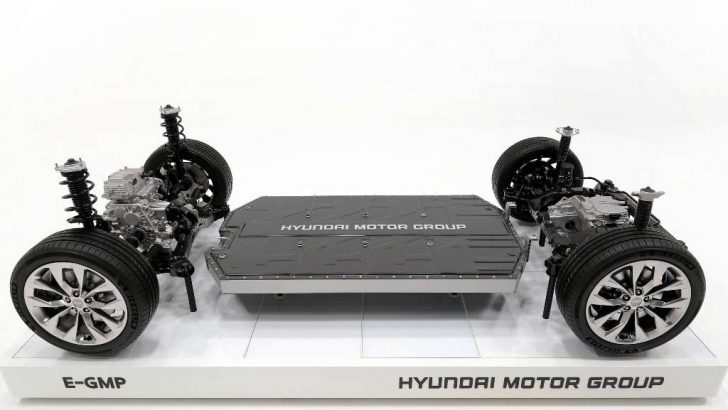 Hyundai, yeni nesil BEV serisi için ilk özel platformu olan E-GMP’yi tanıttı.