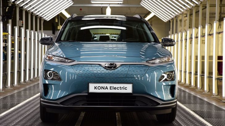 Hyundai Kona Electric Avrupa’da Üretime Başlıyor.