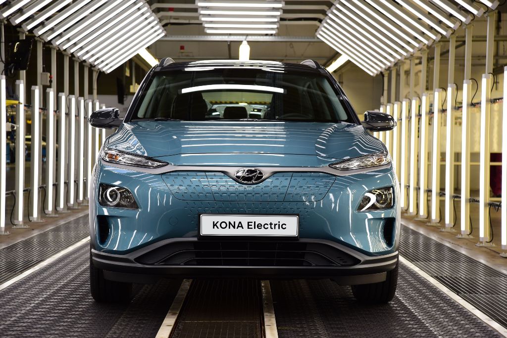 Hyundai Kona Electric Avrupa’da Üretime Başlıyor.