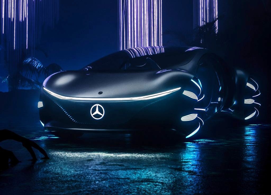 Gelecekten Gelen Bir  Mercedes-Benz; Vision AVTR