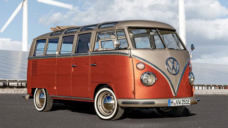 Volkswagen T1 elektriklendi