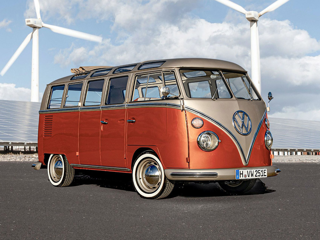 Volkswagen T1 elektriklendi