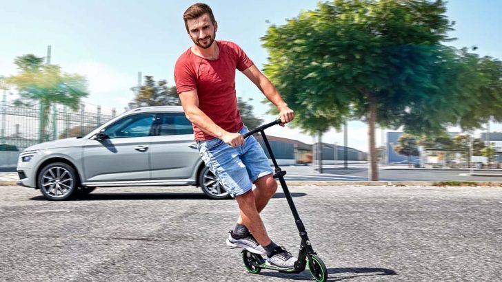 Škoda scooter ile şehir içi kolay ulaşım