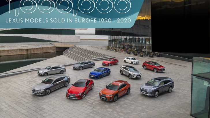 Lexus Avrupa’da 1 Milyon Satış Adedine Ulaştı