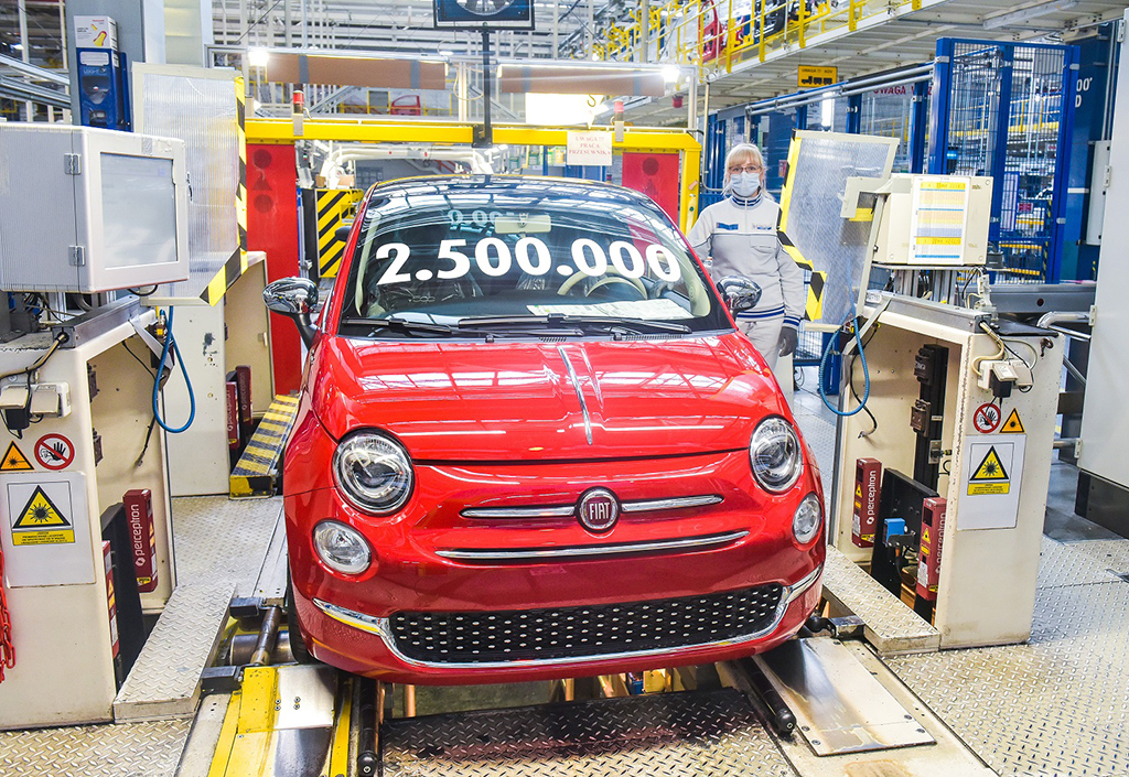 Fiat 500, 2,5 Milyon üretim adedine ulaştı