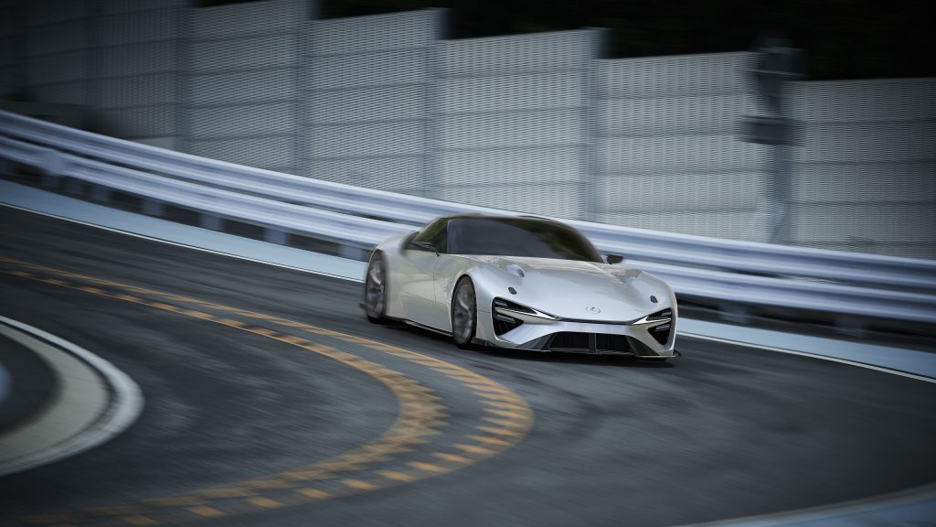 Lexus Yeni Elektrikli Spor Otomobil Vizyonu ile Heyecanlandırıyor