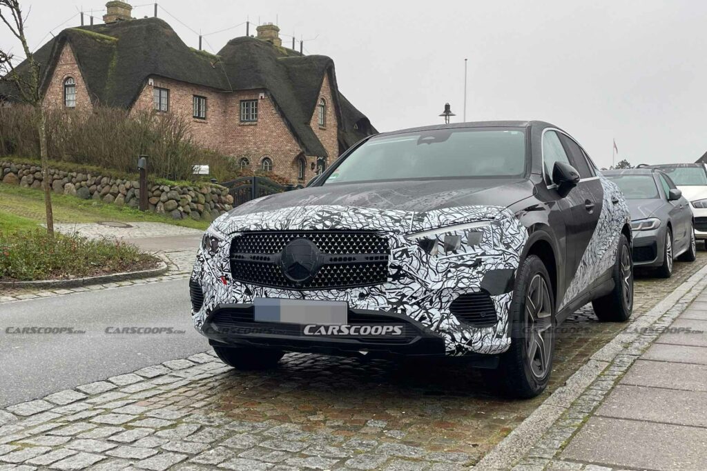 2024 Mercedes GLC Coupe Kameralara yakalandı