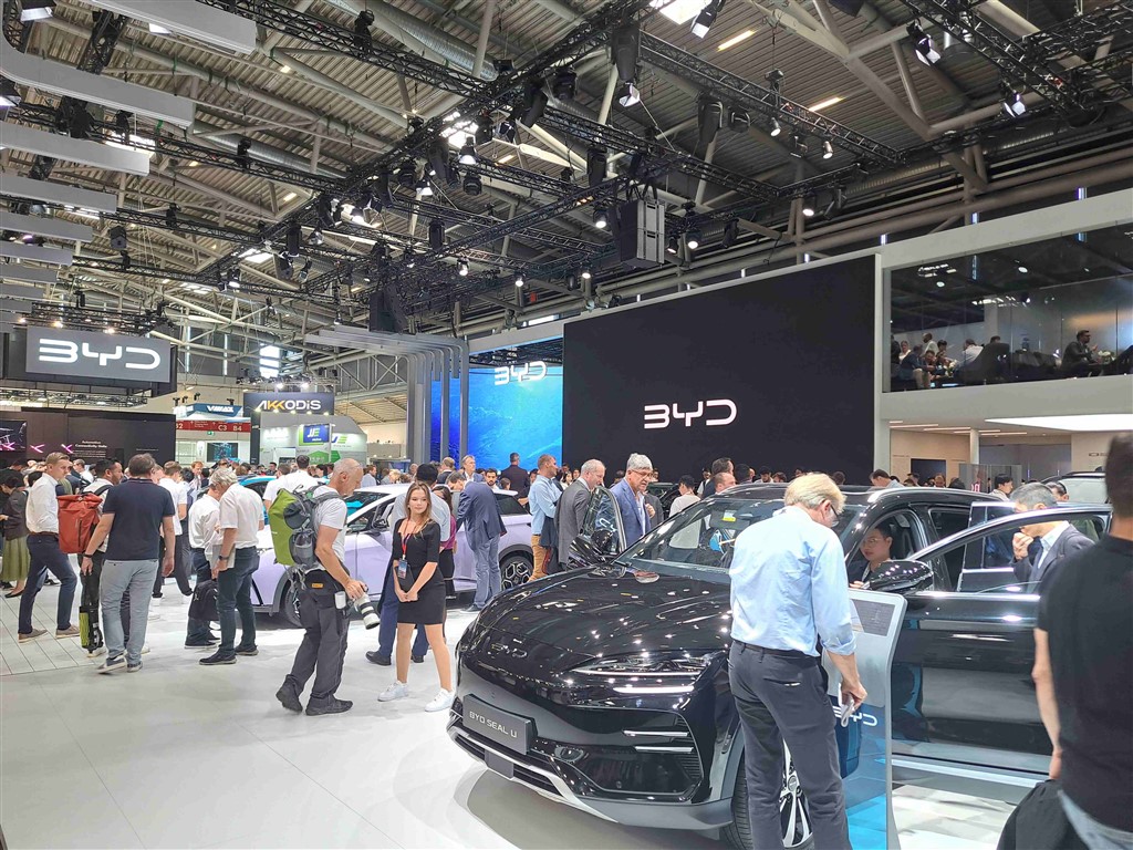BYD, IAA Mobility 2023 Fuarında Yenilikçi Elektrikli Modelleriyle Gövde Gösterisi Yaptı