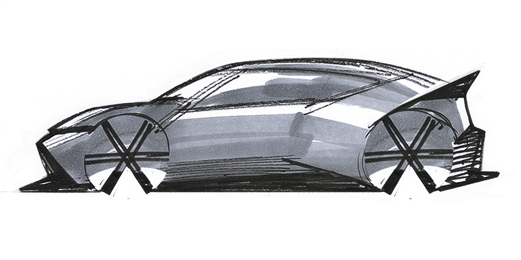 Hyundai, IAA Mobility 2025 Öncesinde Concept THREE’nin İlk Çizimini Paylaştı