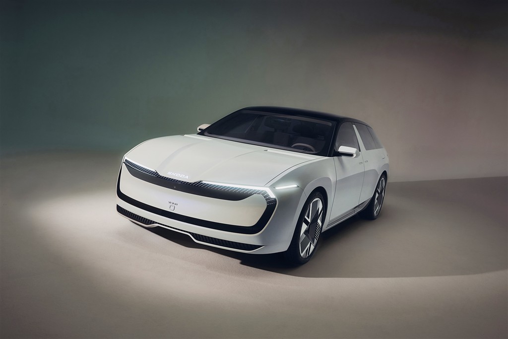 Škoda, Geleceğin Elektrikli Station Wagon Modeli Vision O’yu Tanıttı